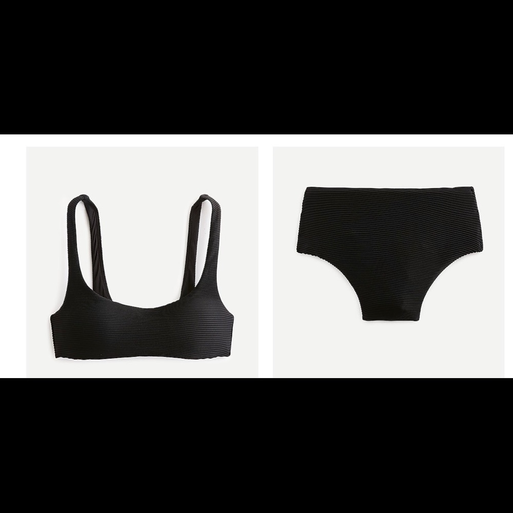 J.Crew Rib Bikini Set
